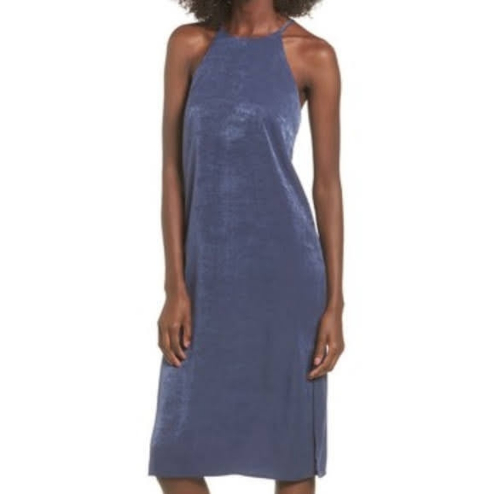 NWT Black High Neck Shift Dress